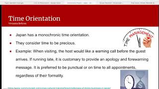 Time Orientation recording
