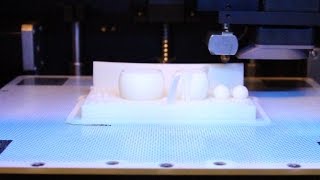 Timelapse  of 3D Printed Solar System Planets to Scale