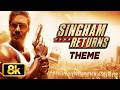Singham Returns 8K Theme Song: Ajay Devgn, Kareena Kapoor, Amole Gupte, Anupam Kher | Mika Singh