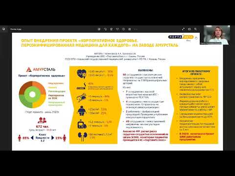 Опыт внедрения проекта Корпоративное здоровье на заводе Амурсталь