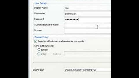 Xlite Configuration with Blueface
