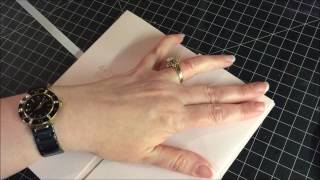 Attic Charm Mini Album-base pages tutorial