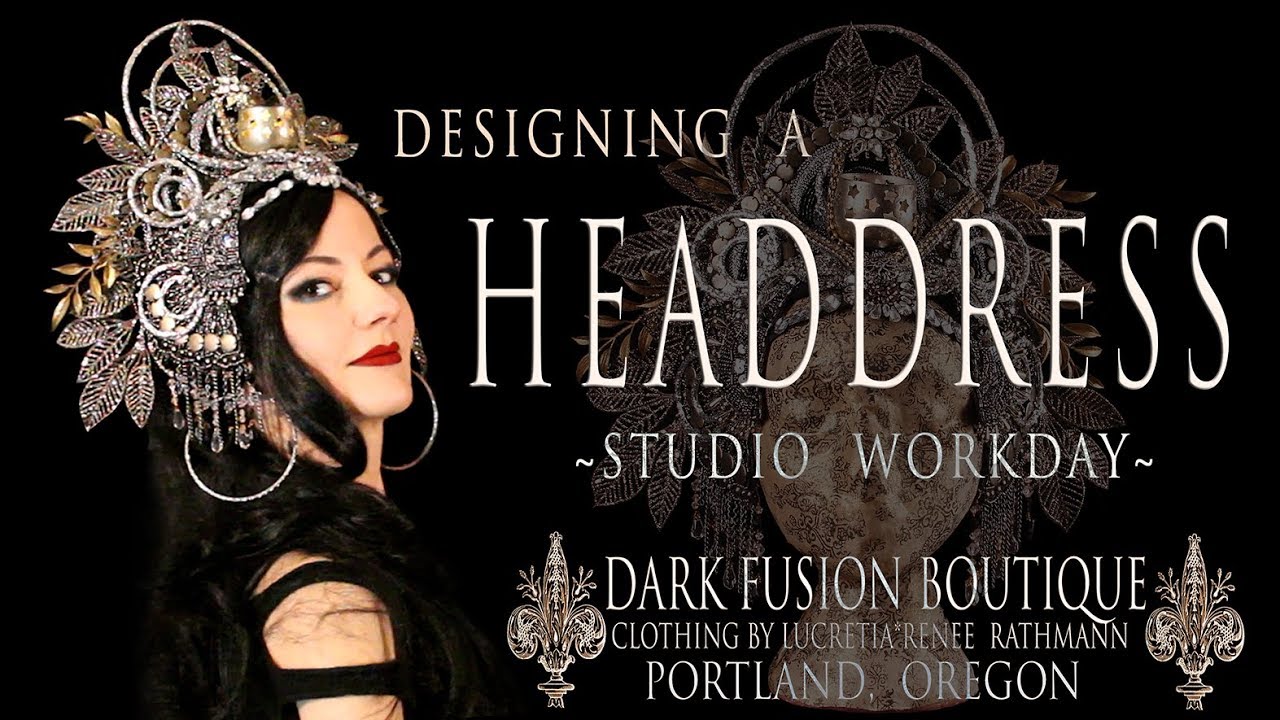 Building a Headdress from Scratch:: Studio Day with Designer Lucretia*Renee