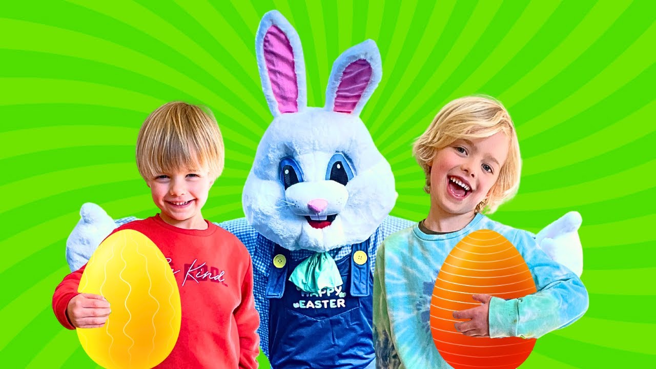 Giant Easter Egg Hunt Adventure | Christmas and Easter with Sky and ...