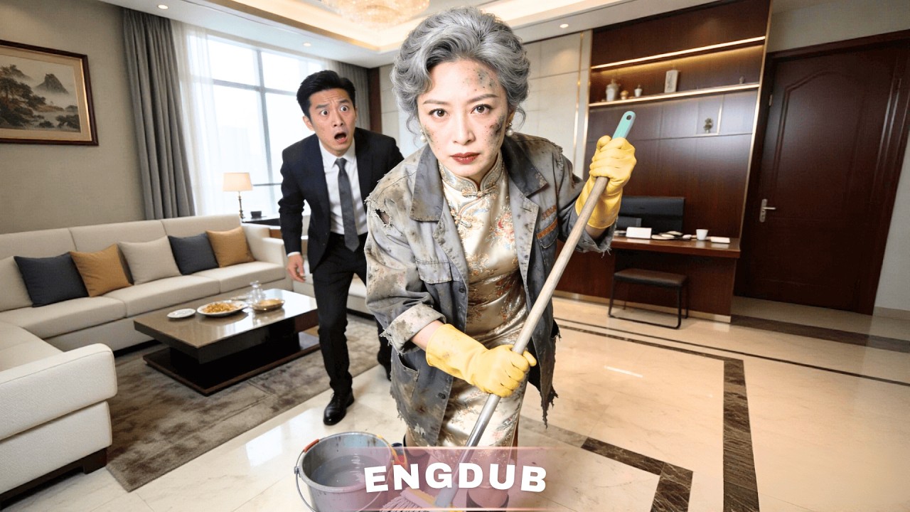 A Billionaire Lady Pretends To Be A Cleaner to Test Her Grandson-in-law and then... #drama