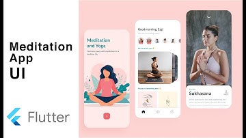 Meditation App UI - Flutter Speed Code