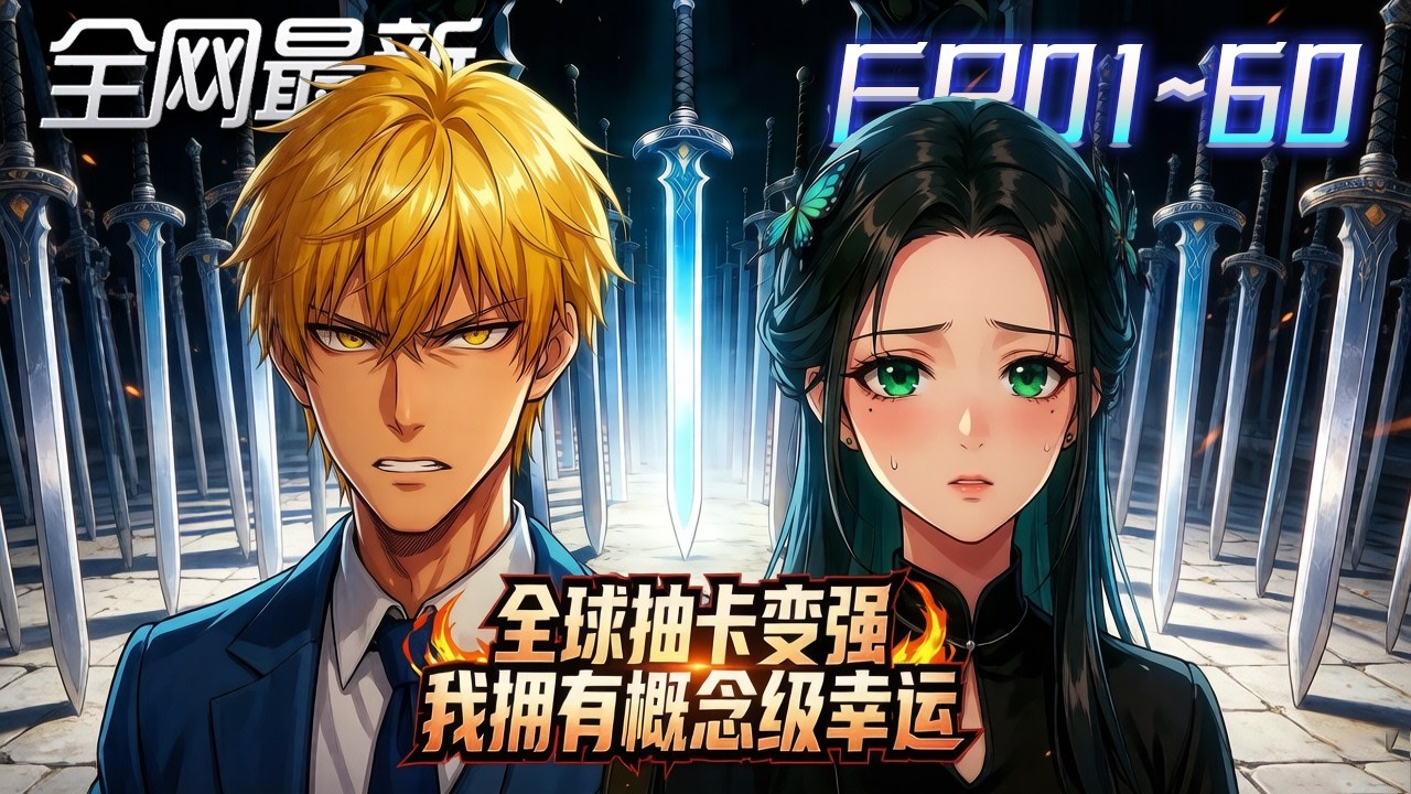 ⚡【首播漫剧】《全球抽卡变强我拥有概念级幸运》💥第1~60集：萬劍歸宗，無極劍匣開！為救至親，他踏入禁地，一劍斬神斬佛！ #修仙 #ai漫剧 #動畫 #繫統 #末世 #小欣说文
