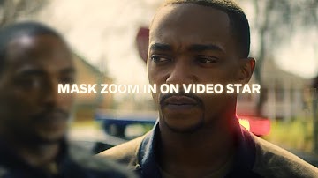 MASK ZOOM IN ON VIDEO STAR | TUTORIAL
