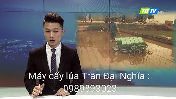 Máy cấy lúa động cơ điện Trần Đại Nghĩa