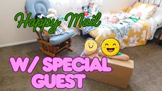 We have a Guest ! Happy Mail From @WawasAngelsNursery #adventure #reborncommunity #blessings