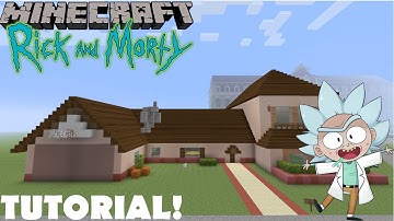 Minecraft Tutorial!: How to Build Rick and Morty