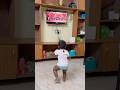 1.5 year Daughter try this step 🤩 #aayashersong #nani #trendingvideo