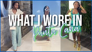  WHAT I WORE IN PUNTA CANA/ VACATION OUTFITS FOR DAY & NIGHT/ TRAVEL LOOKBOOK 2021/THE STUSH LIFE 