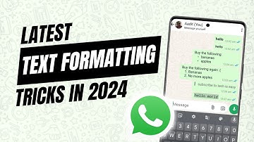 WhatsApp-tekstopmaak: een complete tutorial