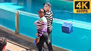 Tom the most hilarious mime at SeaWorld Orlando 😂🤣 #tomthemime #seaworldmime #seaworldorlando