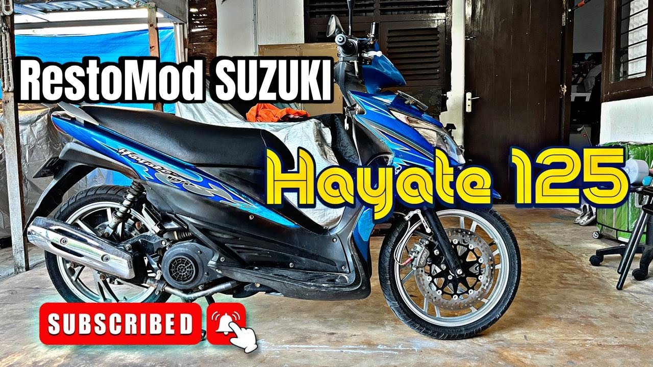 Proses Restorasi Modifikasi SUZUKI Hayate 125 | part.01