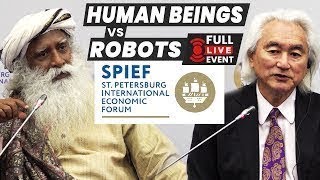 Technologies of the Future - Sadhguru and Michio kaku 2018 LIVE from Russia - All In One