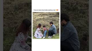 Them planting a tree ❤#prernamalhan #malhanfamily #shorts #youtubeshorts #viral #trending #ytshorts
