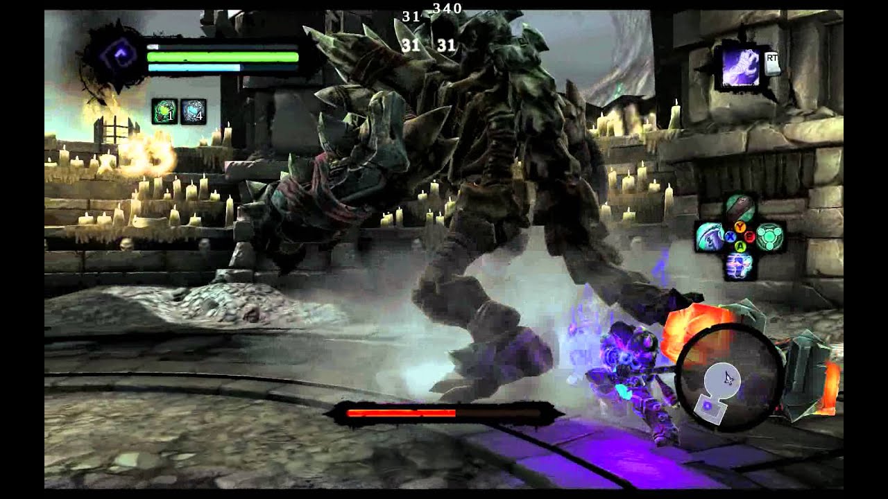 How to kill Bone Giant (Boss Battle) - DarkSiders 2