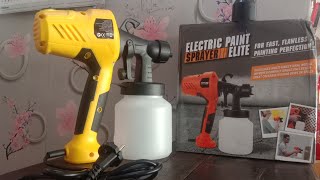 review alat pengecatan listrik electric paint sprayer elite