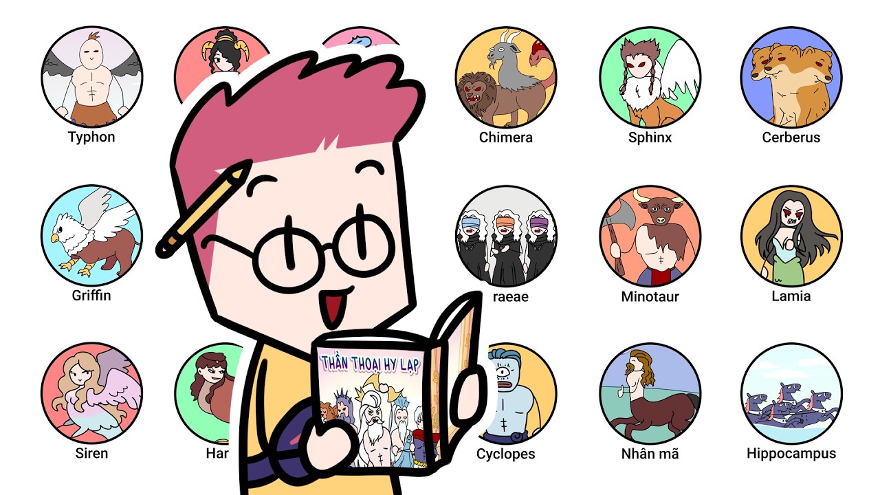 Tất cả các sinh vật thần thoại trong 20 phút (Phần 1)