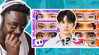 MUSALOVEL1FE does CAN YOU GUESS THESE KPOP IDOLS JUST BY THEIR EYES? 👉👀 ANSWER - KPOP QUIZ 🧐