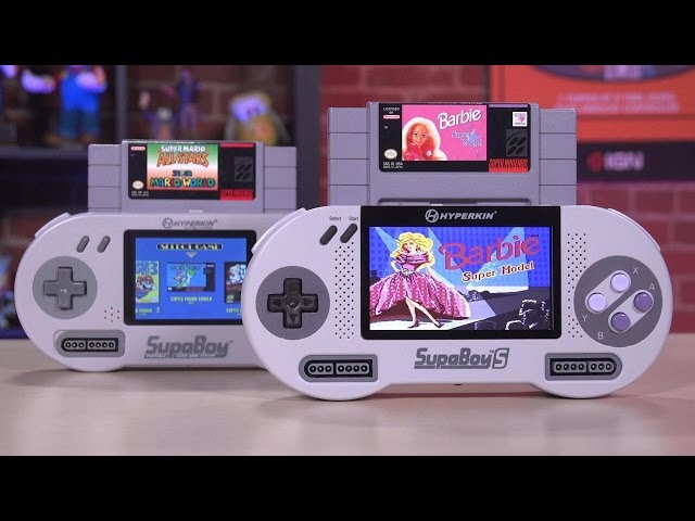 Unboxing the SupaBoy S: The Portable Super Nintendo - YouTube