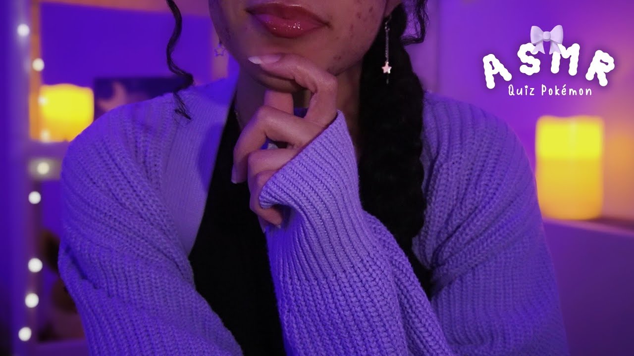 ASMR ✧ Quiz Pokémon : sauras-tu répondre à ces questions ?