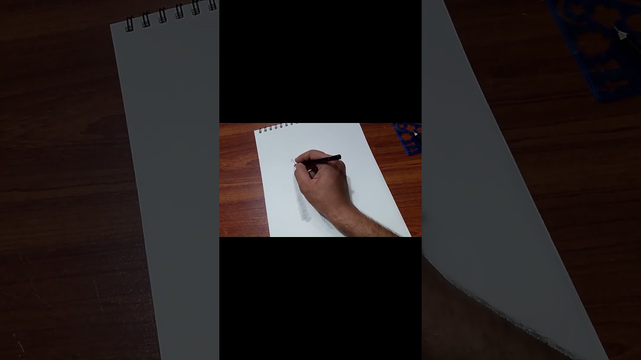How to Draw with cross hatching technique | Drawing tutorial 