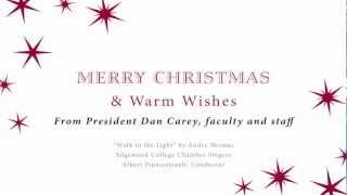 Edgewood College Holiday Greeting 2012