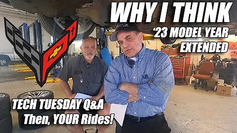 CORVETTE TECH TUESDAY Q&A APRIL 11, 2023 & YOUR RIDES SEGMENT