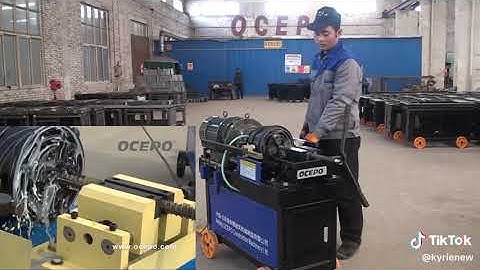 rebar threading rolling machine #threading_machine #rebarforgingmachine