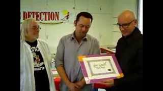 Web Détection 62 - Remise Dune Plaque Par Crousien A Un Descendant De Poilus