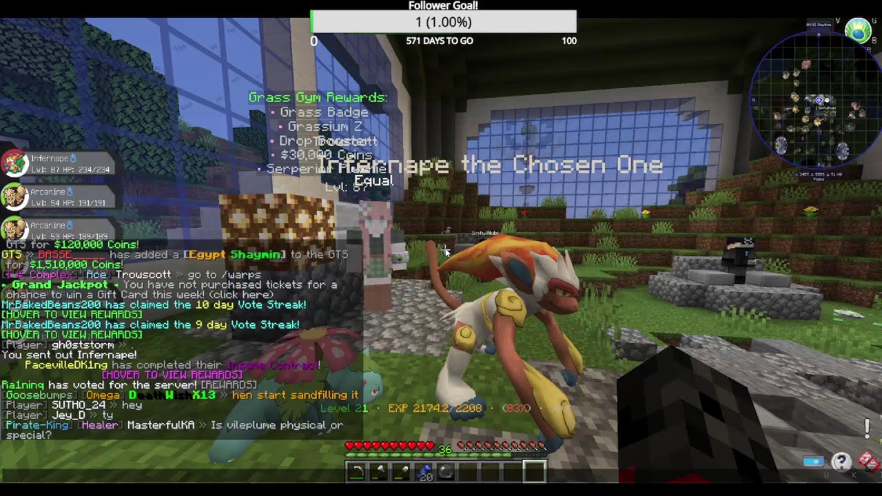 Pixelmon ​​EV Training!