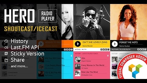 How to use the Shoutcast and Icecast Radio Player With History VC Addon