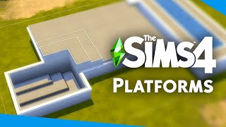 The Sims 4: PLATFORMS 101 (New Build Mode Feature)