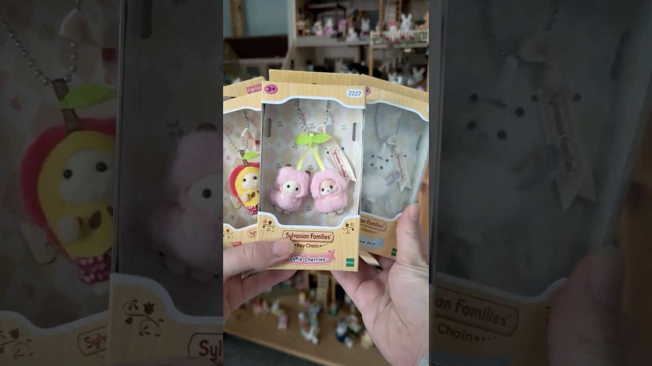 my Sylvanian Families keychains! シルバニアファミリーキーチェーン