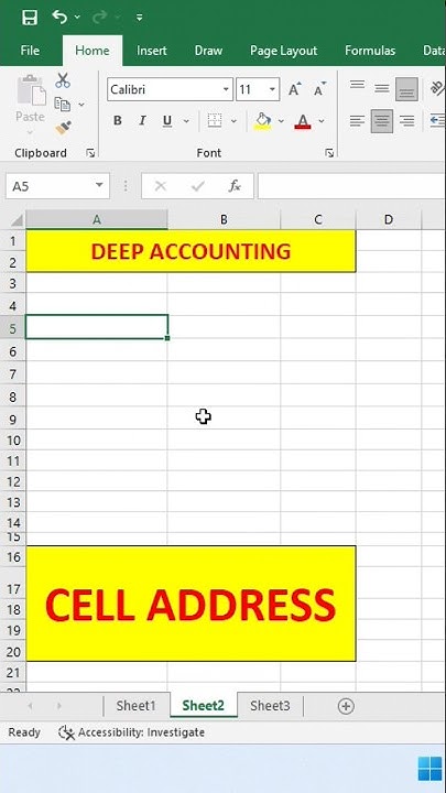 How To Know Cell Address excel shortsvideo viral exceltutorial how-to-know-cell-address-excel-shortsvideo-viral-exceltutorial
