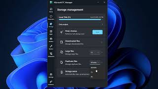 حل مشكلة امتلاء الهارد في اللابتوب بدون برامج معقدة | PC Manager