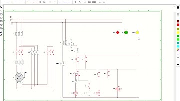 Partida direta com reversão por relé temporizado
