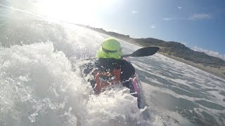 Surf landing at QE2 park