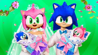 Sonic and Amy Rose Growing Up / 30 LOL Surprise DIYs