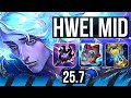 HWEI vs VIKTOR (MID) | 10/2/12, Godlike | EUW Master | 25.7