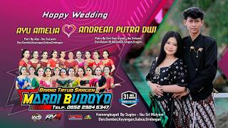 🔴 LIVE  Tayub MARDI BUDOYO || WS PRO Audio || Wedding AMEL ❤ ANDREAN || RVS MULTIMEDIA