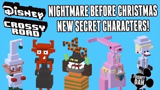 Disney Crossy Road Nightmare Before Christmas SECRET CHARACTERS UNLOCKED - October Update!