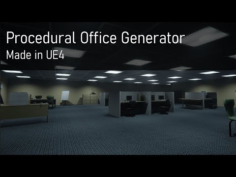 Procedural Office Generator – UE4