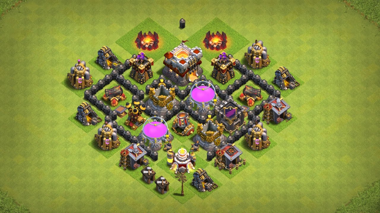 best base for town hall 4, base for town hall 4, anti storage b...