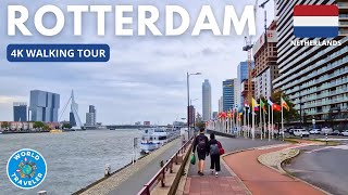 ROTTERDAM, Netherlands: 4K Walking Tour Through the Modern Marvel