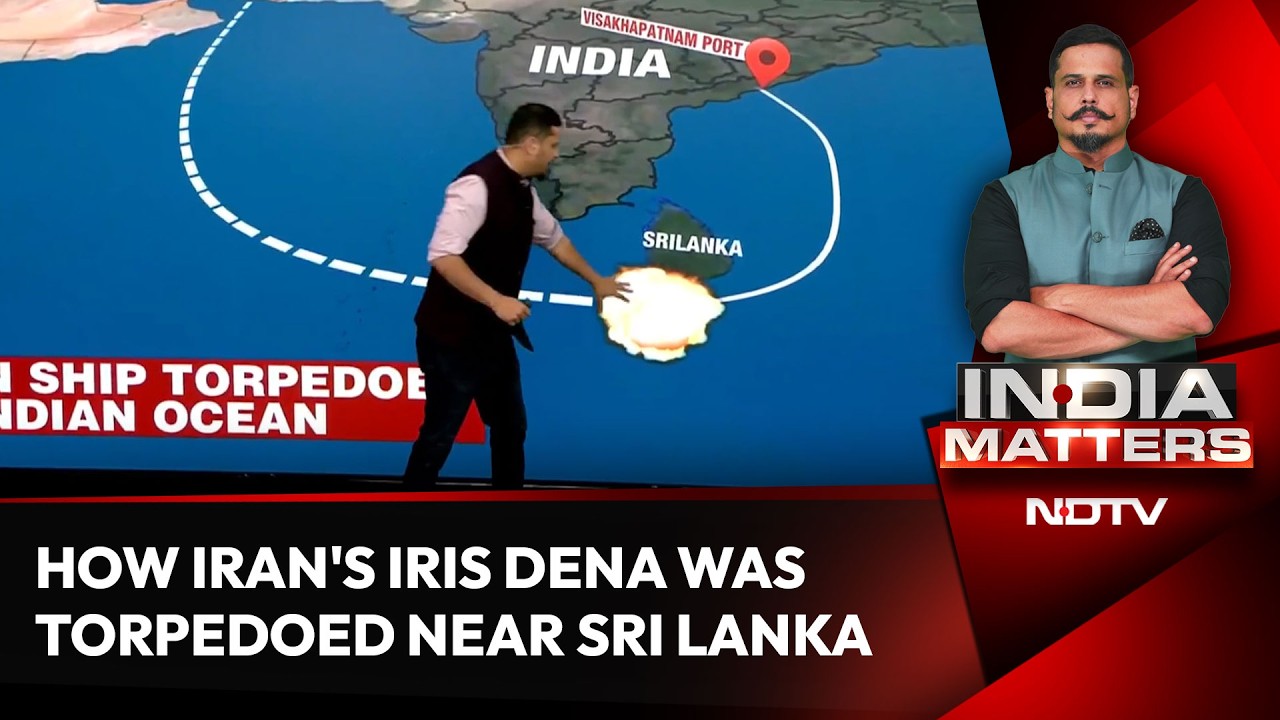Iran Warship Sunk | How Iran's IRIS Dena Was Torpedoed Near Sri Lanka