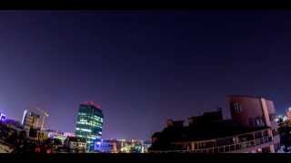 4K Time lapse - One Starry Night in Sofia